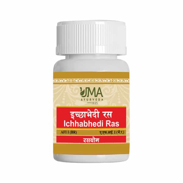 Uma Ayurveda Ichchhabhedi Ras Ayurvedic Tablets 80 Tab