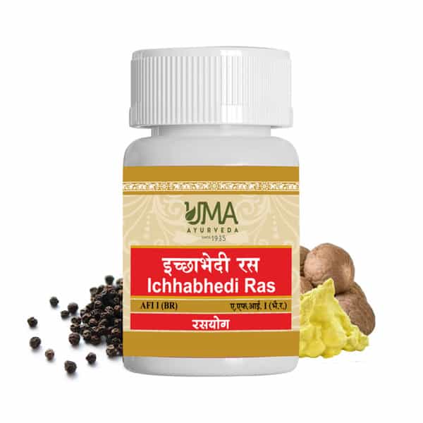 Uma Ayurveda Ichchhabhedi Ras Ayurvedic Tablets 80 Tab