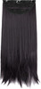 Streak Street Clip-In 18" Dark Brown Straight Hair Extensions