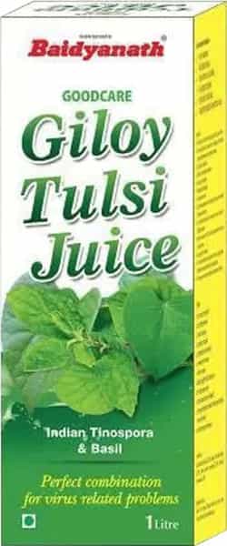 Vansaar Giloy Tulsi Juice - 1 Ltr (Pack Of 2) (Pack Of 2)