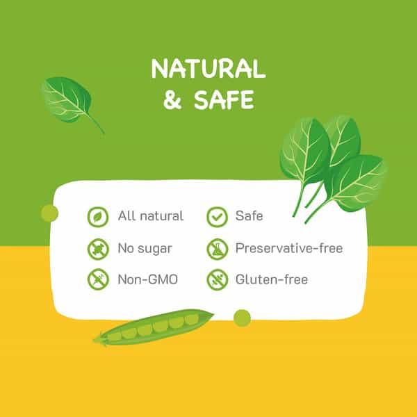 Food Steps Baby Food For 6 Month+ Baby- Purple Sweet Potato Banana Dates Puree Pack Of 3 (100G Each)