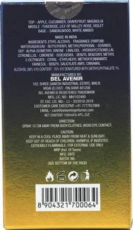 Bel Avenir Aeon Women Perfume 100 Ml