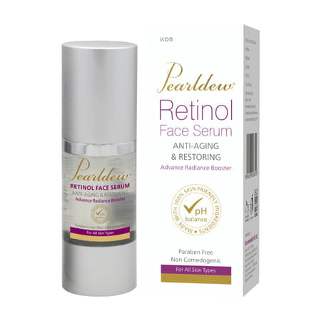 Pearldew Retinol Face Serum 50 Ml | Enriched With Retinol & Aloe | Paraben Free (Pack Of 1)