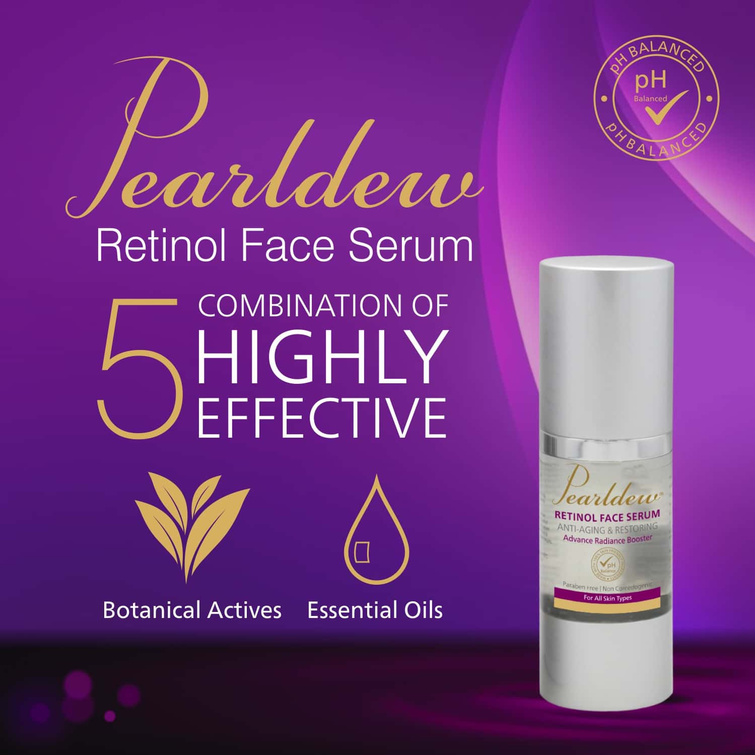 Buy PEARLDEW RETINOL FACE SERUM 50 ML ENRICHED WITH RETINOL & ALOE