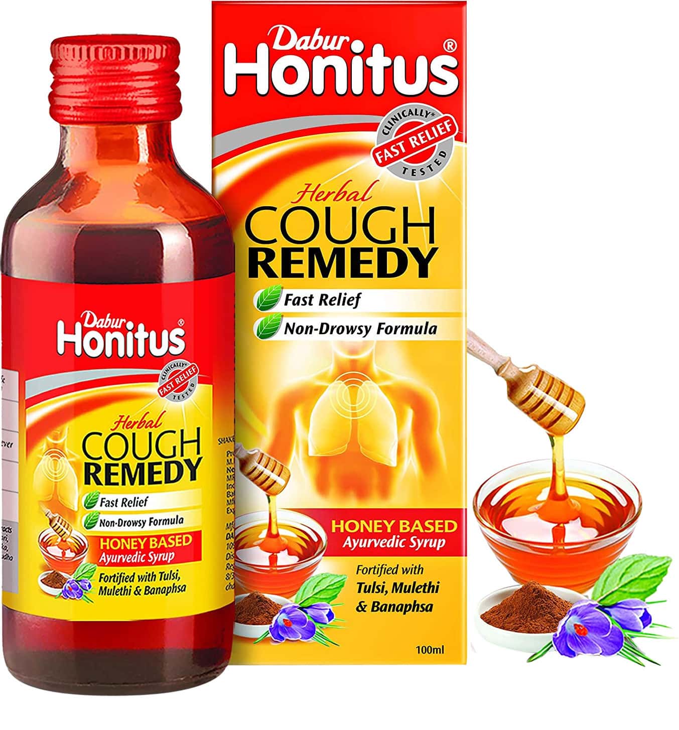 Buy DABUR HONITUS SUGAR FREE COUGH SYRUP 100ML Online & Get Upto 60 OFF at PharmEasy