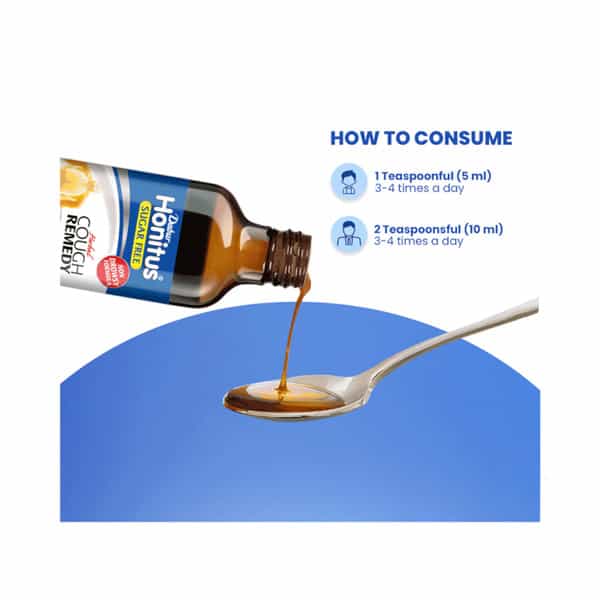 Dabur Honitus Sugar Free Cough Syrup - 100Ml