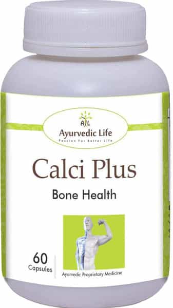 Al-Ayurvedic Life Calci Plus - 60 Capsules Pack Of 4