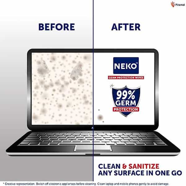 Neko Germ Protection Wipes 80S Lid Pack