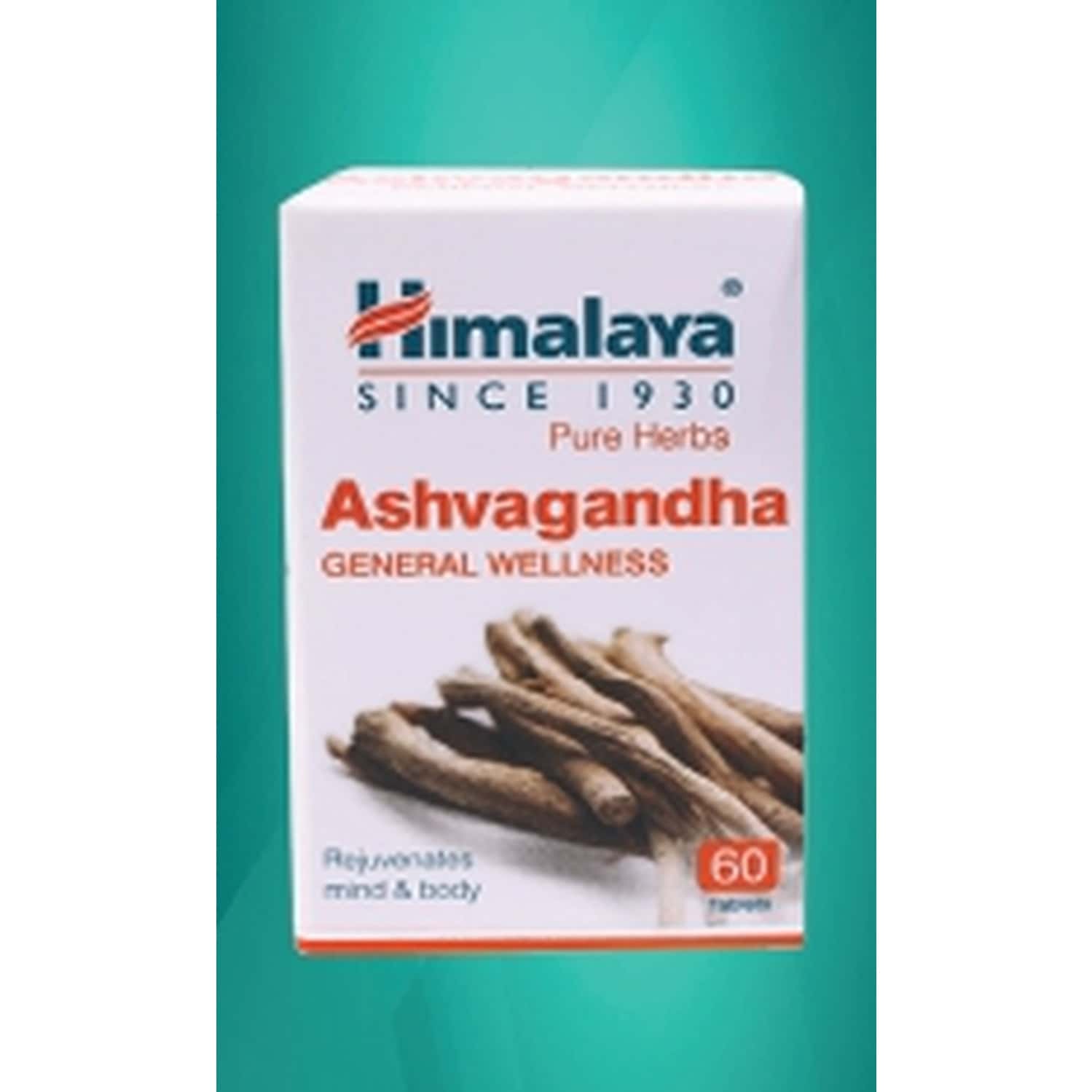 Himalaya Ashvagandha | Rejuvenates Mind And Body | Tablets | 60 No's