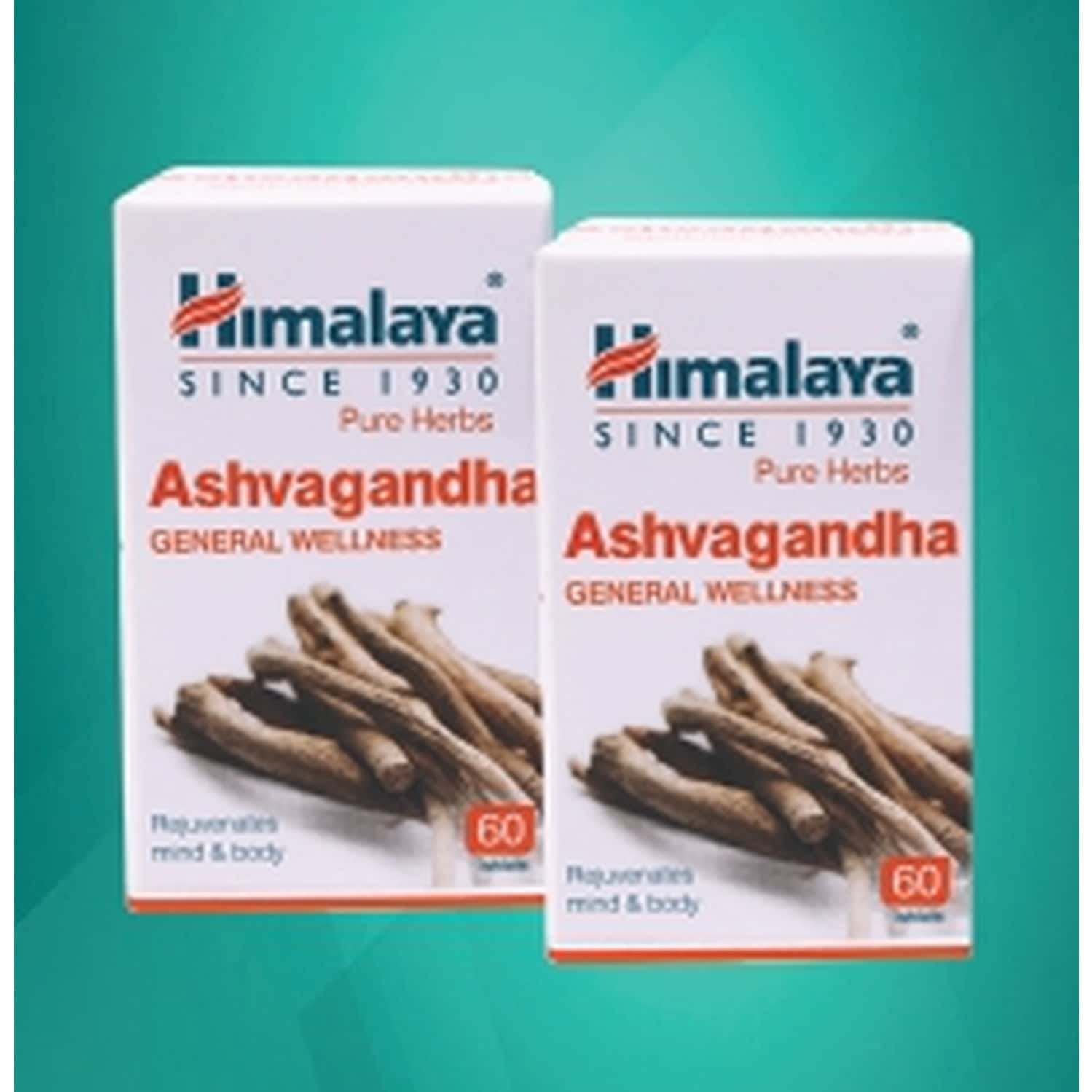 Buy HIMALAYA WELLNESS PURE HERBS ASHVAGANDHA TABLET PACK OF 2 Online ...