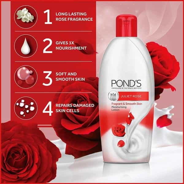 Pond's Juliet Rose Body Lotion-100 Ml