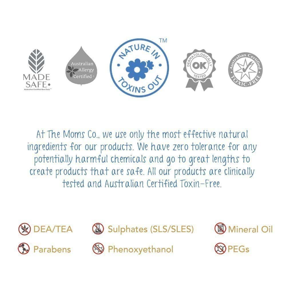 moms co baby massage oil