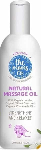 The Moms Co. Natural  Baby Massage Oil  Bottle Of 200 Ml