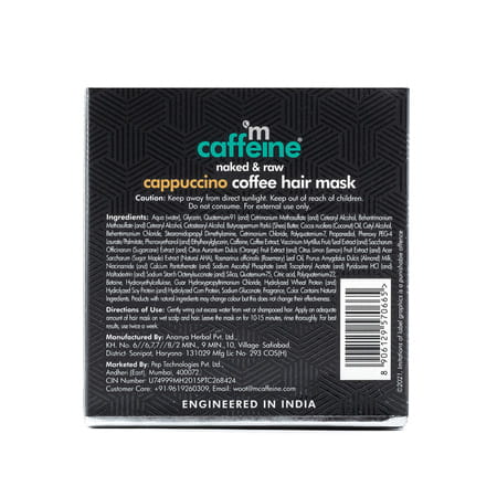 Mcaffeine Naked & Raw Cappuccino Coffee Hair Mask (200 Gm)