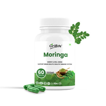 Oribite Moringa Leaf Capsules For Daily Nutrition Support 60 Capsules