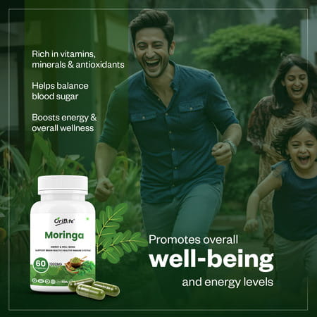 Oribite Moringa Leaf Capsules For Daily Nutrition Support 60 Capsules