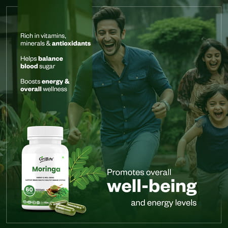 Oribite Moringa Leaf Capsules For Daily Nutrition Support 60 Capsules