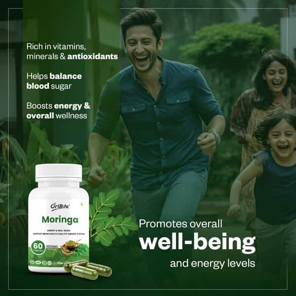 Oribite Moringa Leaf Capsules For Daily Nutrition Support 60 Capsules