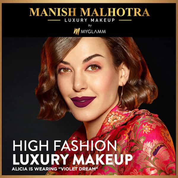 Manish Malhotra Beauty By Myglamm Soft Matte Lipstick-Violet Dream