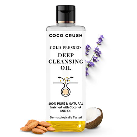 Coco Crush Deep Cleansing Makeup Remover Massage Oil - 200ml