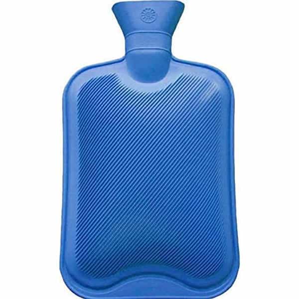 Paramount Bs Standard Hot Water Bag For Pain Relief & Period Cramps Blue Colour- 2 Ltr. Capacity