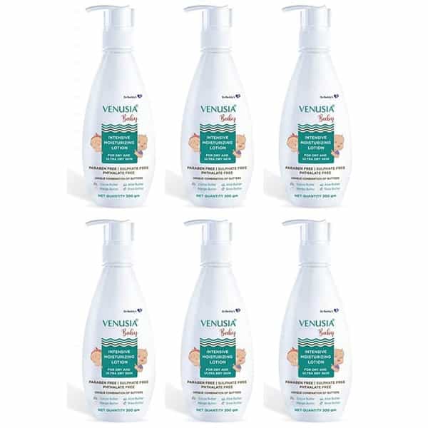 Venusia Baby Intensive Moisturizing | Lotion | 300 Gm | Pack Of 6