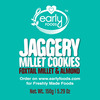 Early Foods Pack Of 2 - Foxtail Millet & Almond Jaggery Cookies 150G X 2