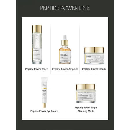 B.o.m Peptide Power Toner - Moisturizing With Organic Collagen Peptides - 150G
