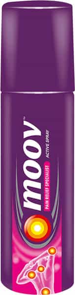 Moov Active Pain Relief Spray For Back Pain Muscle Pain & Joint Pain - 15G | 100% Ayurvedic Formula