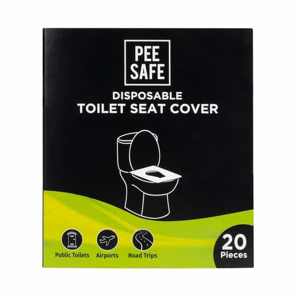 Pee Safe Disposable Toilet Seat Covers | Protects Against Germs | Pack Of 20