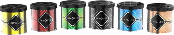 Involve Gel Can Botanical Garden Air Freshener With Drivfresh - Premium Gel Car Perfume- Itg05