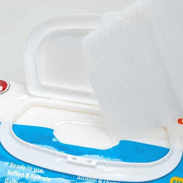 Fofos Pet Cleaning Wipes Lavender Scented - 80Pcs