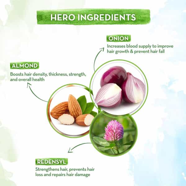 Mamaearth Onion Hair Oil With Onion Oil & Redensyl - 250 Ml