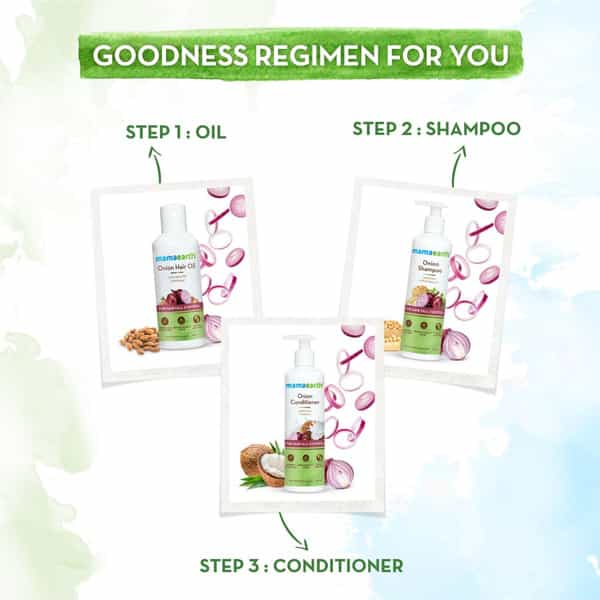 Mamaearth Onion Hair Oil With Onion Oil & Redensyl - 250 Ml