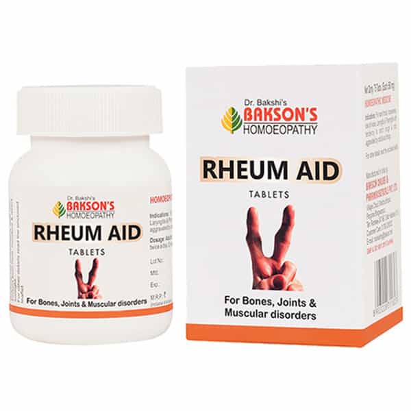 Dr Bakshi's Bakson Homoeopathy Rheum Aid Tablet 75