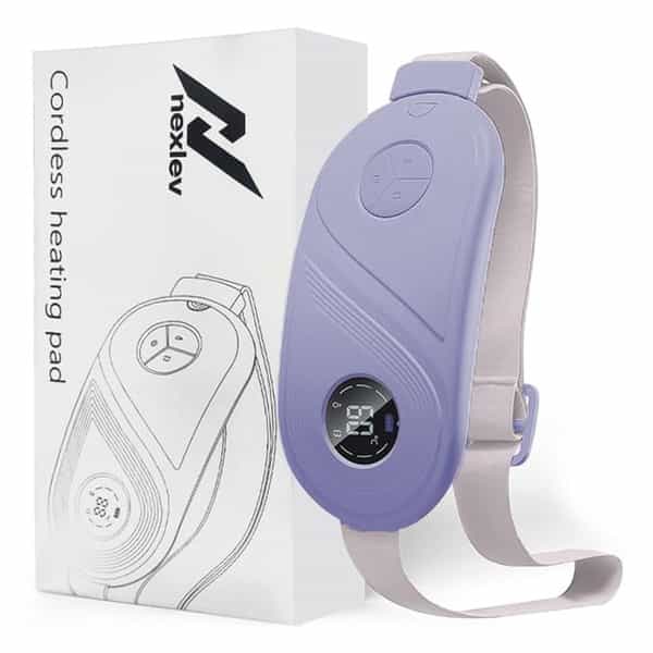 Nexlev Cordless Electric Heating Pad Purple Cm-02