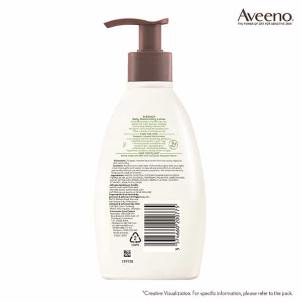 Aveeno Daily Moisturising Lotion For Normal And Dry Sensitive Skin Bottle Of 354Ml