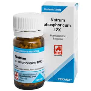 Adel Natrum Phosphoricum Biochemic Tablet 12x 20 No's