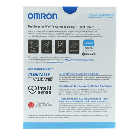 Omron Hem 7143T1-A Digital Bluetooth Blood Pressure Monitor