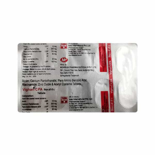 Vighan Cpa Strip Of 10 Tablets