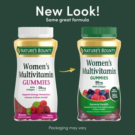 Nature'S Bounty Women Multivitamin | Vitamin Supplements For Adults | Fruit Flavored | 90 Gummies