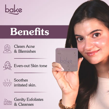 Bake 10% Niacinamide + 3% Azelaic Soap For Acne & Dark Spots (Pack Of 2)