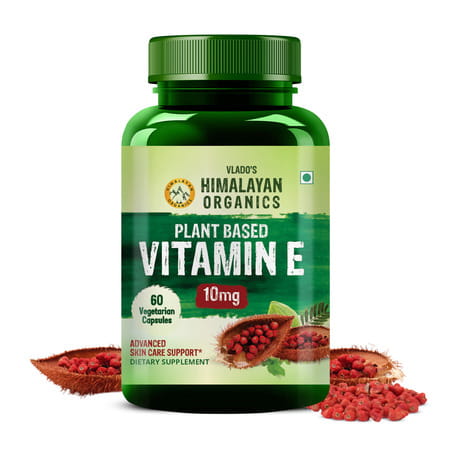 Vlado'S Himalayan Organics Plant Based Vitamin E Capsules - 60 Capsules