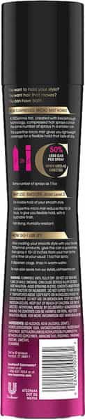 Tresemme Natural Finish Hair Styling Spray Compressed Micro Mist | Invisible Hold Level 2 | 155G