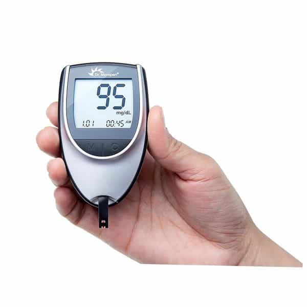 Dr. Morepen Bg 03 Glucometer Kit (With 25 Strips) With 2 Pack Round Lancet (50 Each) Free