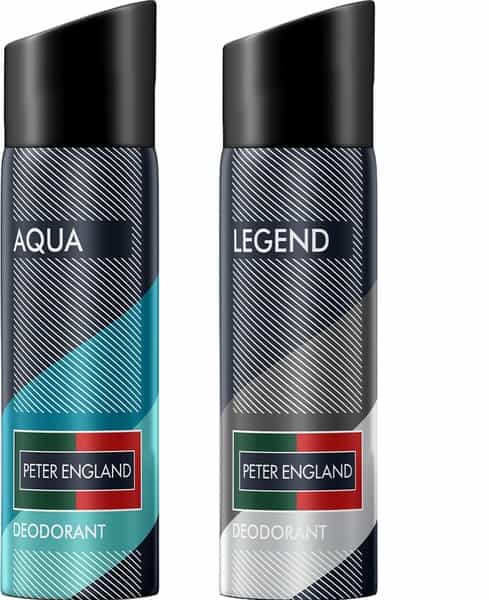 Peter England Fresh Fragrance Aqua & Legend Deodorant (Pack Of 2) - 300 Ml