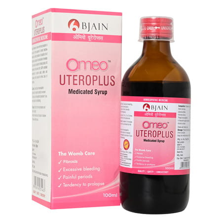 Bjain Omeo Homeopathic Uteroplus Medicated Syrup - 100ml