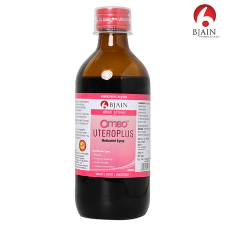 Bjain Omeo Homeopathic Uteroplus Medicated Syrup - 100ml
