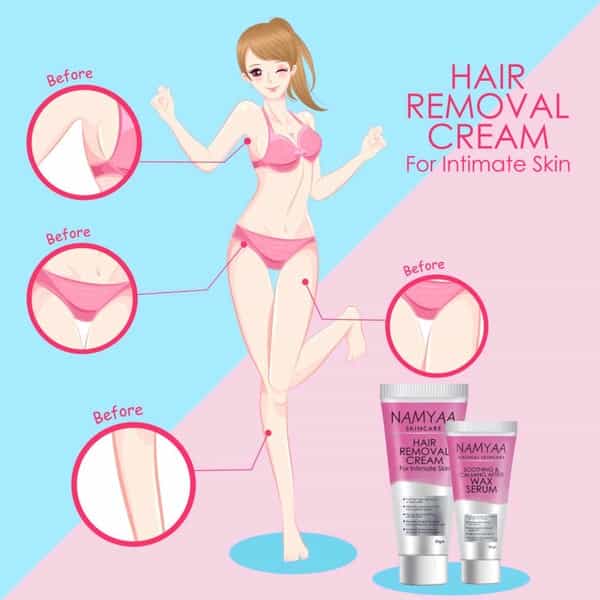 Namyaa Hair Removing Cream For Intimate Skin - 60 Gm