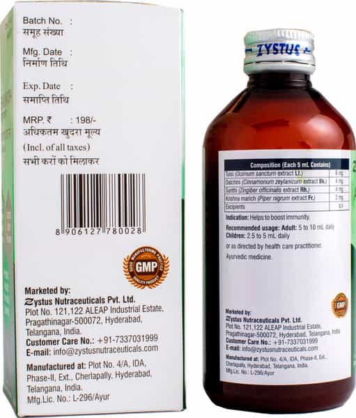 Zyscovir Immune Booster Liquid 200Ml
